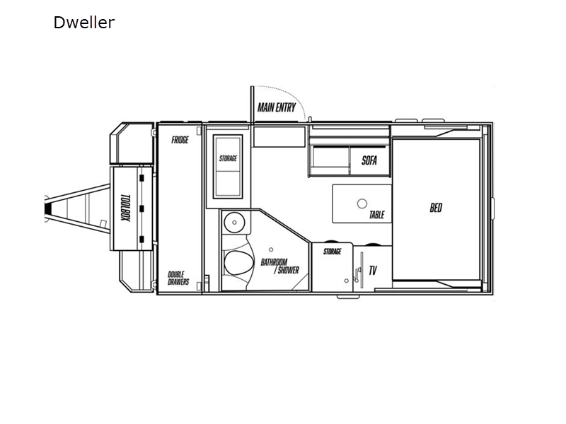 2023 OBI Camper Dweller OBi  13' - Used Overland Camper For Sale by RV Leaders & Camping Outlet in Adamsburg, Pennsylvania