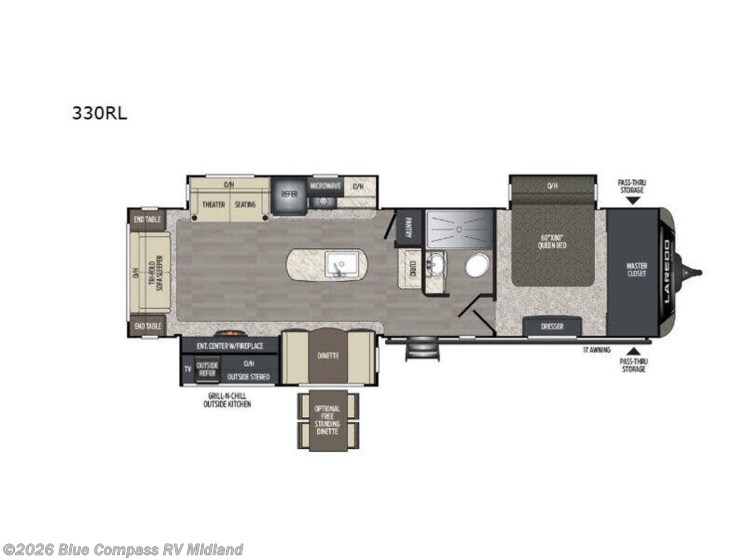 Laredo 330rl Rv 2019 Keystone Laredo 330RL RV for Sale in Midland, MI 48642 | UT290180 ...