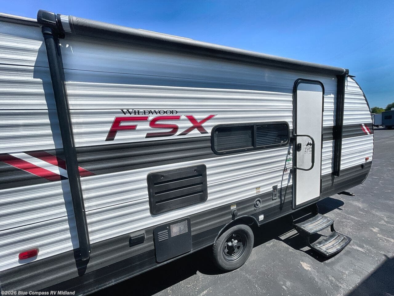 Used 2020 Forest River Wildwood FSX 177BH available in Midland, Michigan