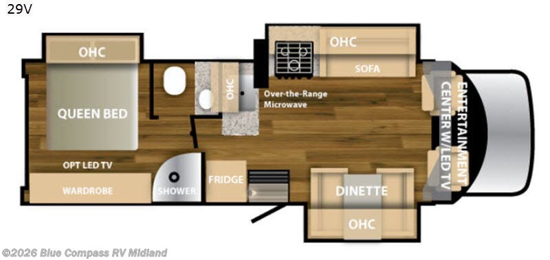 2017 Nexus Viper 29v - Used Class C For Sale by Blue Compass RV Midland in Midland, Michigan features Slideout