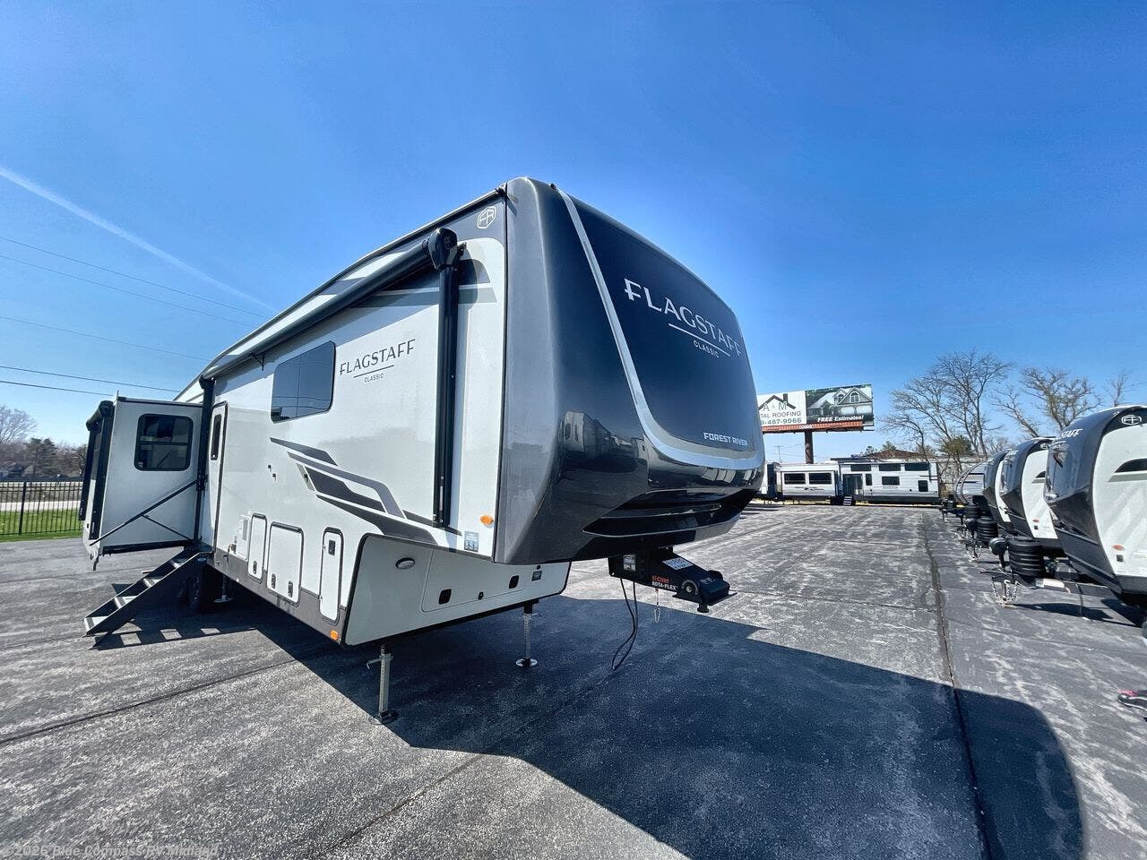 2026 Flagstaff Classic 401CFB by Forest River from Blue Compass RV Midland in Midland, Michigan