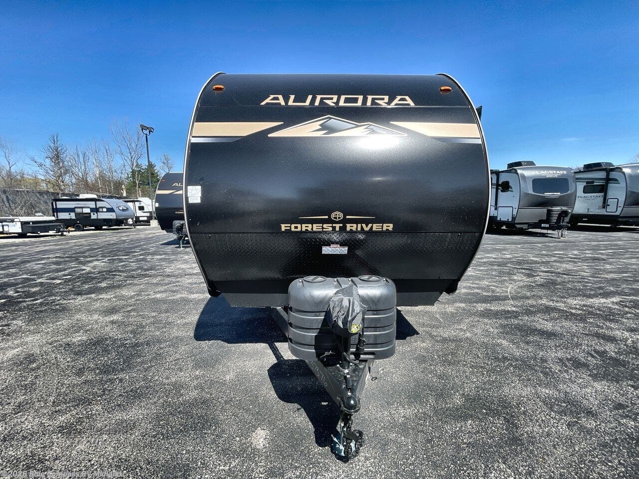 New 2026 Forest River Aurora 34BHTS (2 Queen Beds) available in Midland, Michigan