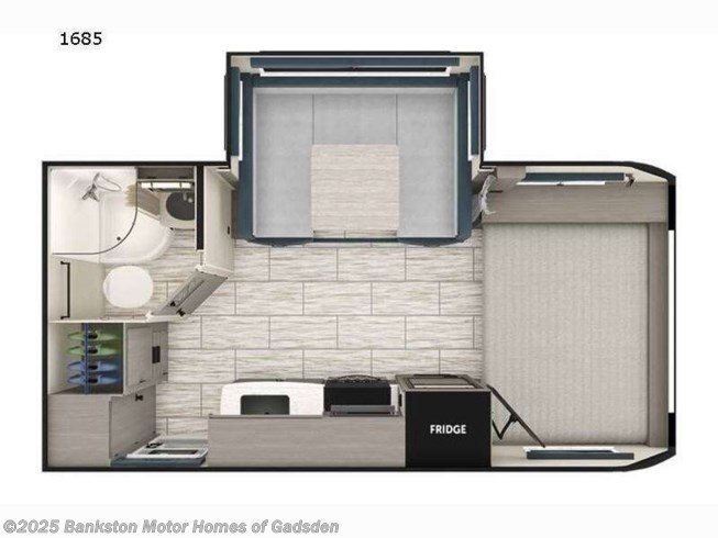 2022 Lance Lance Travel Trailers 1685 - New Travel Trailer For Sale by Bankston Motor Homes of Gadsden in Attalla, Alabama