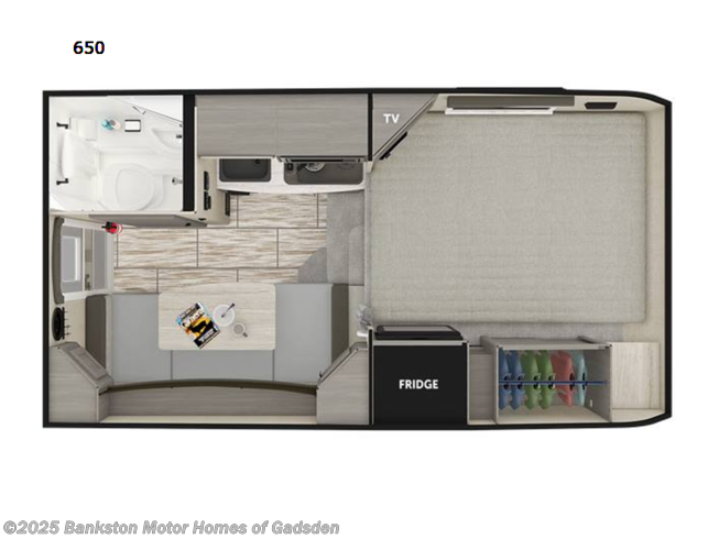2023 Lance Lance Truck Campers 650 - New Truck Camper For Sale by Bankston Motor Homes of Gadsden in Attalla, Alabama