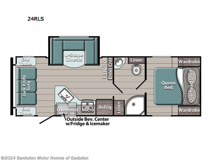 New 2025 Gulf Stream Ameri-Lite Ultra Lite 24RLS available in Attalla, Alabama