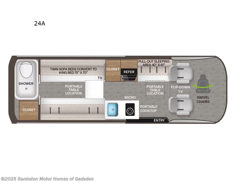 2026 Thor Motor Coach Sanctuary 24A - New Class B For Sale by Bankston Motor Homes of Gadsden in Attalla, Alabama
