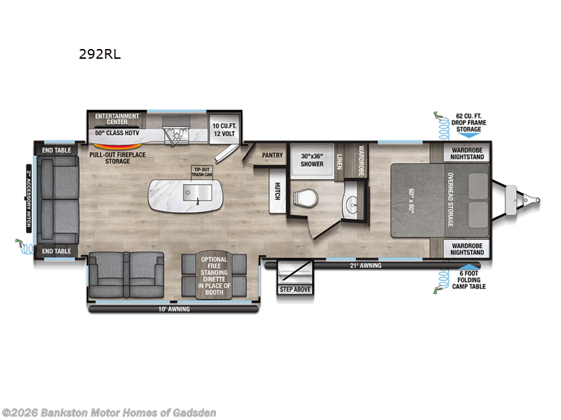 2026 Alliance RV Delta 292RL - New Travel Trailer For Sale by Bankston Motor Homes of Gadsden in Attalla, Alabama features Slideout