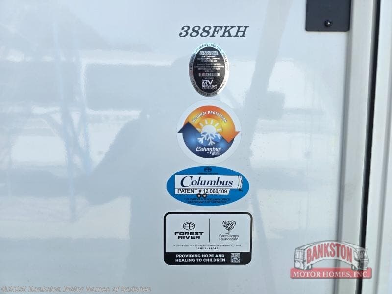 New 2026 Forest River Columbus 388FKH available in Attalla, Alabama