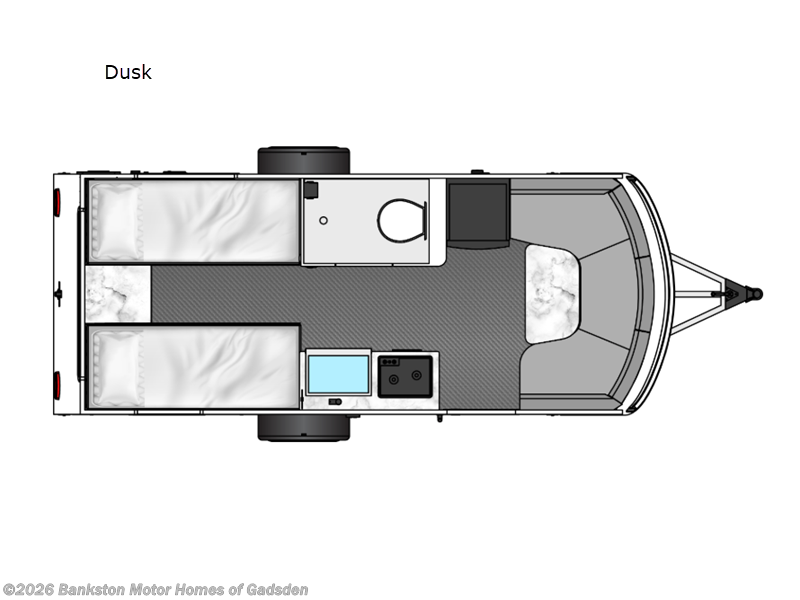 2026 inTech Sol Dusk - New Travel Trailer For Sale by Bankston Motor Homes of Gadsden in Attalla, Alabama