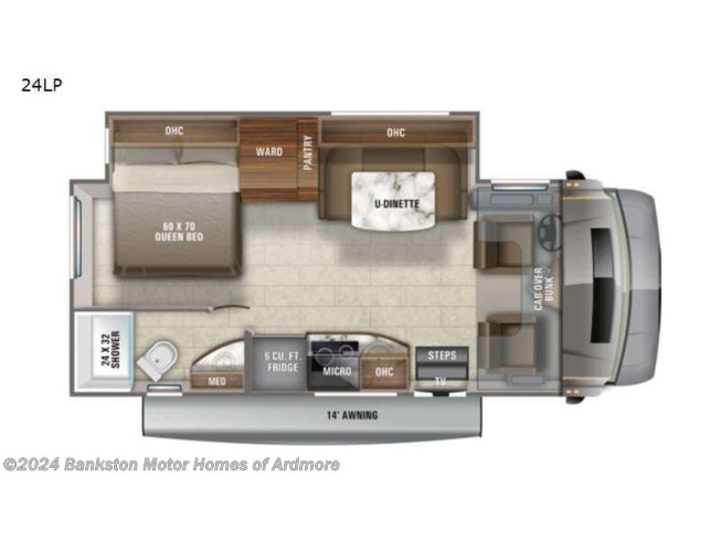 2021 Jayco Melbourne Prestige 24LP - Used Class C For Sale by Bankston Motor Homes of Ardmore in Ardmore, Tennessee