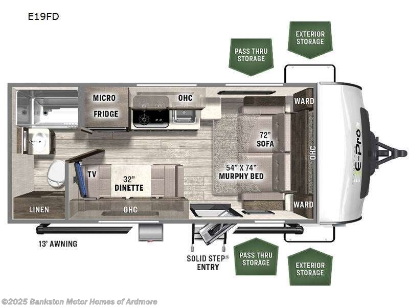 2024 Forest River Flagstaff EPro E19FD RV for Sale in Ardmore, TN