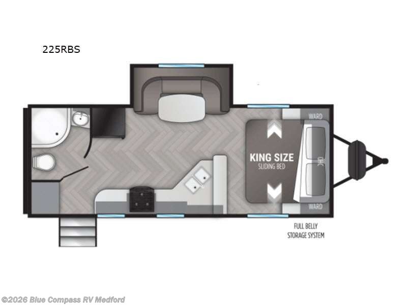 2021 Cruiser RV Shadow Cruiser 225RBS - Used Travel Trailer For Sale by Blue Compass RV Medford in Medford, Oregon features Slideout