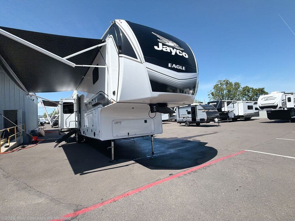 2026 Jayco Eagle 355MBQS - New Fifth Wheel For Sale by Blue Compass RV Medford in Medford, Oregon features Slideout