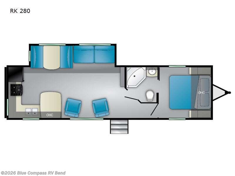 2021 Heartland Pioneer RK 280 - Used Travel Trailer For Sale by Blue Compass RV Bend in Bend, Oregon features Slideout