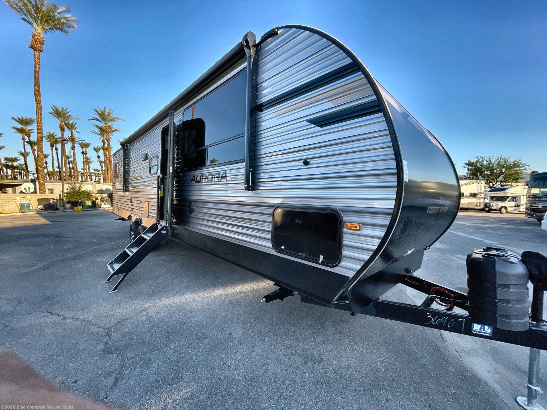 New 2026 Forest River Aurora 34BHTS (2 Queen Beds) available in Las Vegas, Nevada