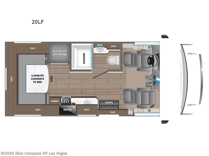 2027 Jayco Redhawk SE 20LF - New Class C For Sale by Blue Compass RV Las Vegas in Las Vegas, Nevada