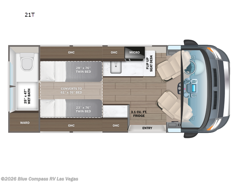 2027 Jayco Solstice 21T - New Class B For Sale by Blue Compass RV Las Vegas in Las Vegas, Nevada