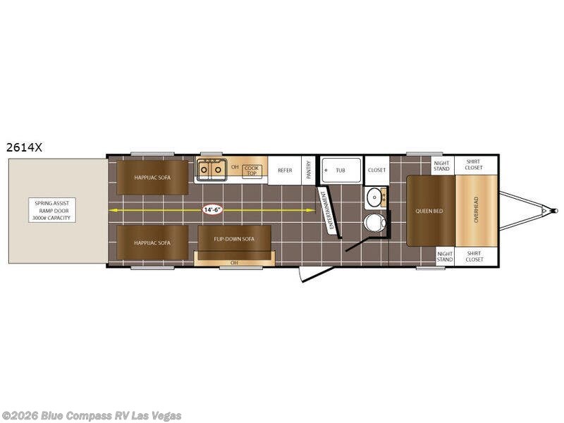 2017 Forest River Fury 2614X - Used Travel Trailer For Sale by Blue Compass RV Las Vegas in Las Vegas, Nevada
