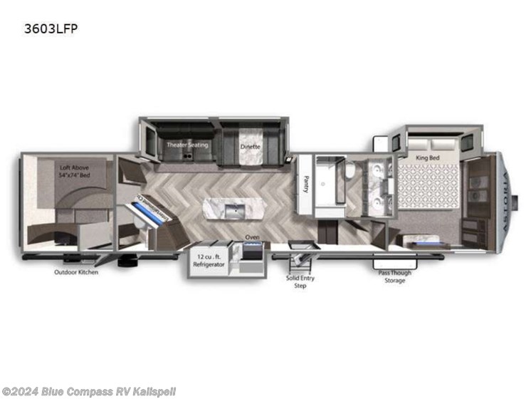 Used 2021 Dutchmen Astoria 3603LFP available in Kalispell, Montana