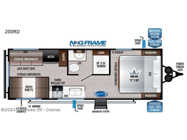 2021 East To West Della Terra 200rd Rv For Sale In Conroe Tx 77301 170014 Rvusa Com Classifieds