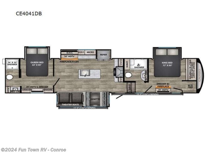2024 CrossRoads Cameo CE4041DB - New Fifth Wheel For Sale by Fun Town RV - Conroe in Conroe, Texas