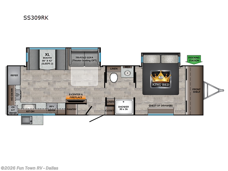 2024 CrossRoads Sunset Trail SS309RK RV for Sale in Rockwall, TX 75087