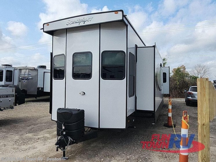 New 2023 Forest River Sandpiper Destination Trailers 401FLX available in Denton, Texas