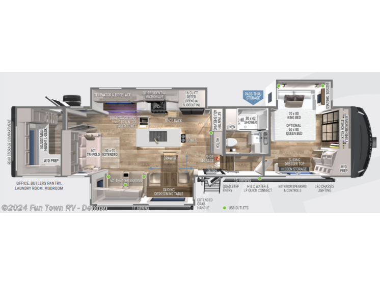 New 2025 Brinkley RV Model Z 3515 available in Denton, Texas