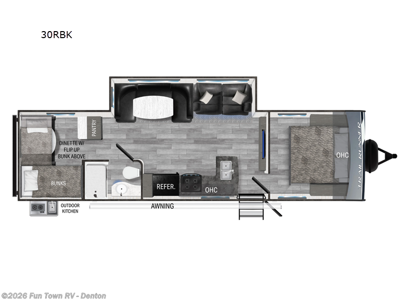 2024 Heartland Trail Runner 30RBK RV for Sale in Denton, TX 76201