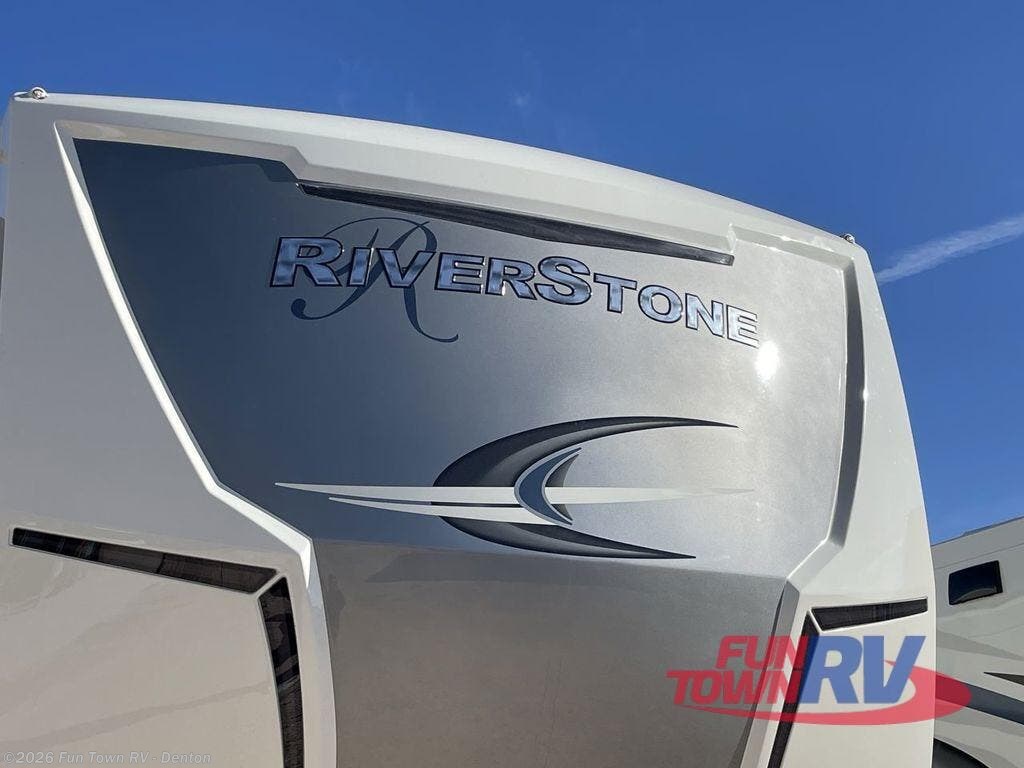 2025 Forest River RiverStone 39RKFB - New Fifth Wheel For Sale by Fun Town RV - Denton in Denton, Texas features Slideout