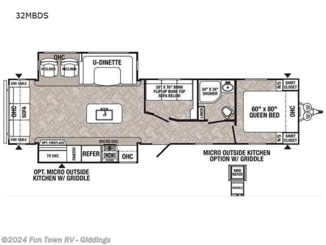 2022 Palomino Puma 32MBDS RV for Sale in Giddings, TX 78942 | 174493