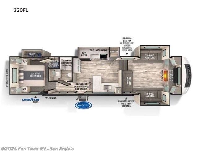 2023 Forest River Impression 320FL - New Fifth Wheel For Sale by Fun Town RV - San Angelo in San Angelo, Texas