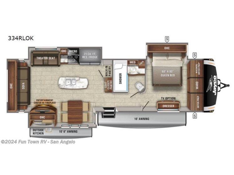 Used 2021 Jayco Eagle 334RLOK available in San Angelo, Texas