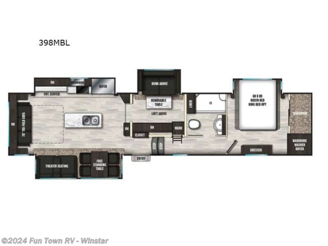 2023 Coachmen Brookstone 398MBL - New Fifth Wheel For Sale by Fun Town RV - Winstar in Thackerville, Oklahoma