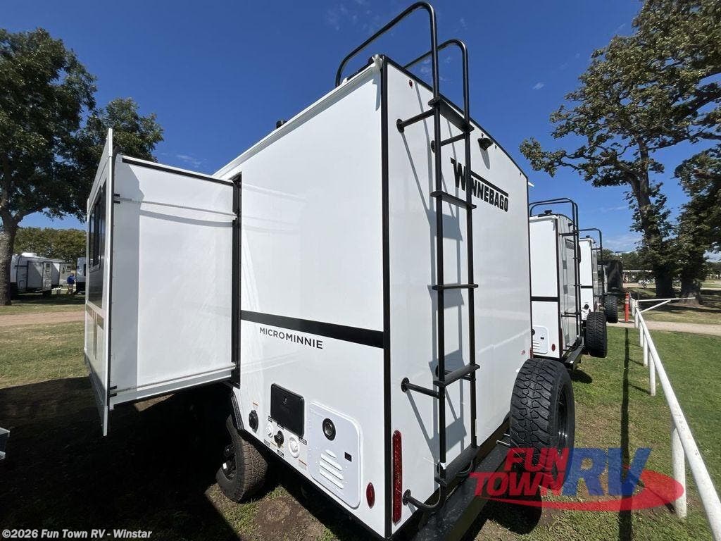 New 2026 Winnebago Micro Minnie 2108FBS available in Thackerville, Oklahoma
