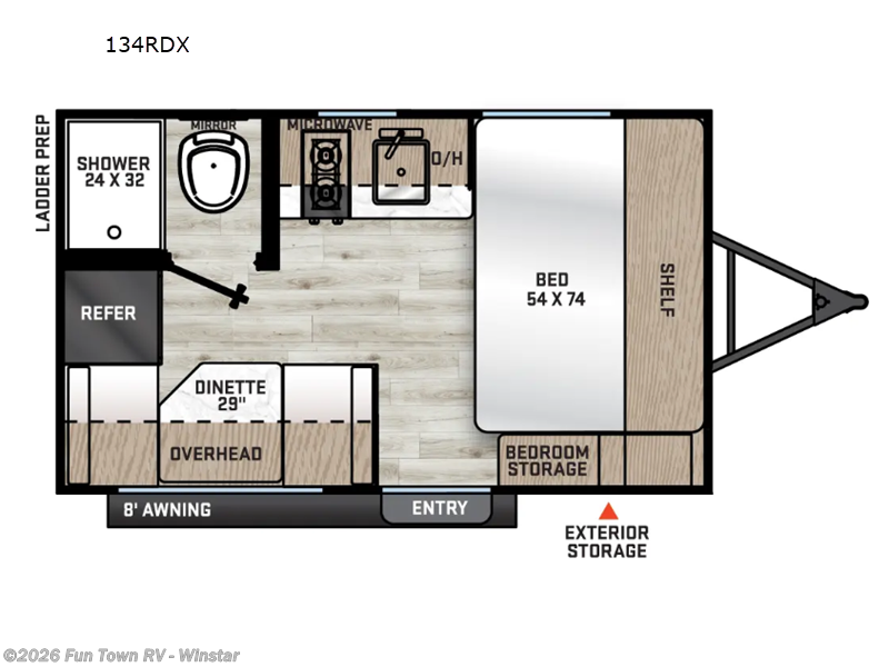 2026 Coachmen Catalina Summit Series 7 134RDX - New Travel Trailer For Sale by Fun Town RV - Winstar in Thackerville, Oklahoma
