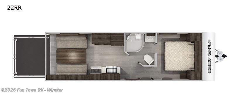 2020 Forest River Cherokee 22RR - Used Toy Hauler For Sale by Fun Town RV - Winstar in Thackerville, Oklahoma