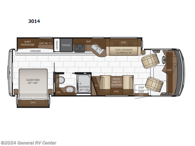 2024 Newmar Bay Star 3014 - New Class A For Sale by General RV Center in Ocala, Florida