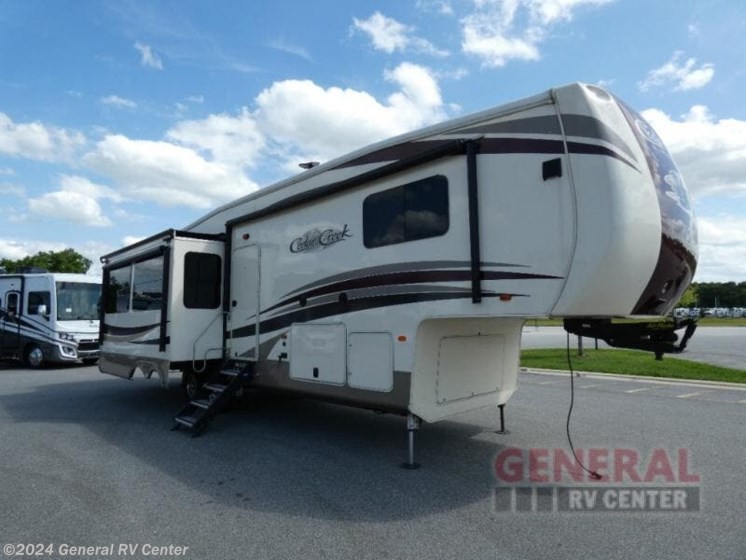 Used 2018 Forest River Cedar Creek Hathaway Edition 34RL2 available in Ocala, Florida