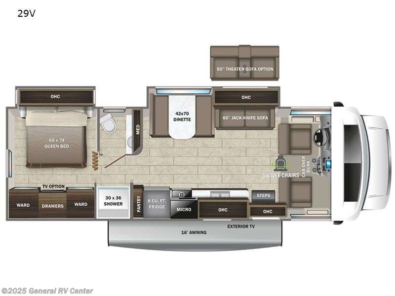 2025 Entegra Coach Odyssey 29V RV for Sale in Ocala, FL 34473 | 301809 ...