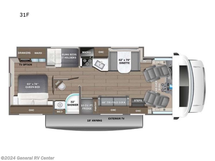 New 2025 Entegra Coach Odyssey 31F available in Ocala, Florida