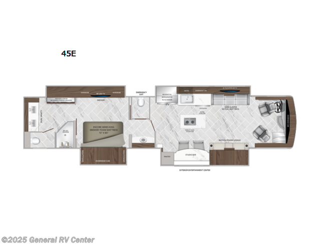 2023 American Coach American Eagle 45E - New Class A For Sale by General RV Center in Dover, Florida