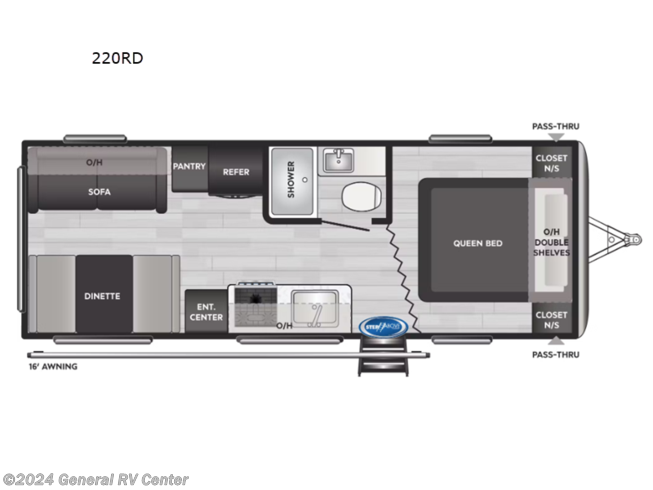2023 Keystone Springdale 220RD - New Travel Trailer For Sale by General RV Center in Dover, Florida