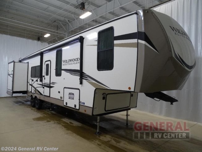 New 2024 Forest River Wildwood Heritage Glen Elite Series 35RE available in Dover, Florida