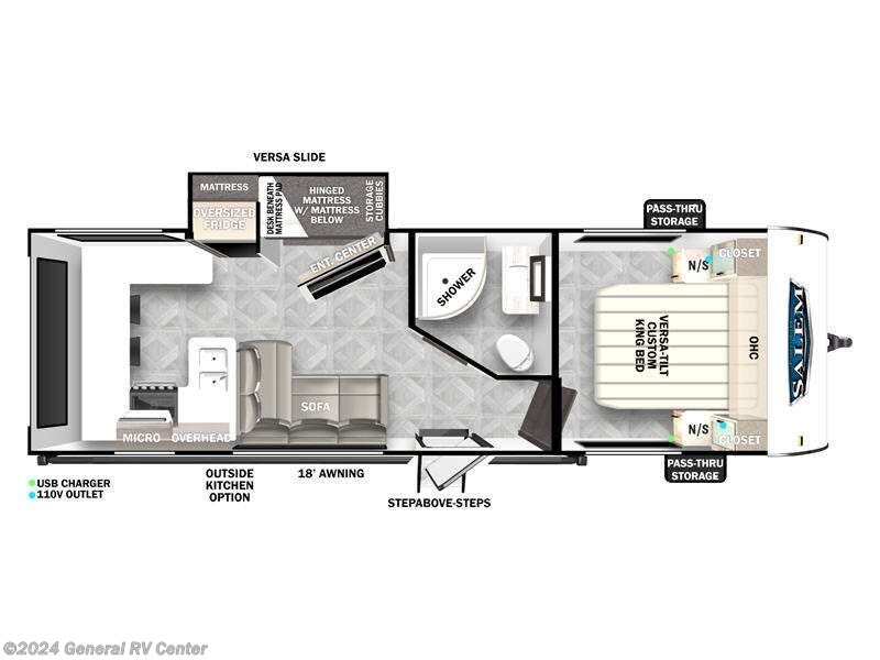 2024 Forest River Salem Cruise Lite View 24VIEW RV for Sale in Dover