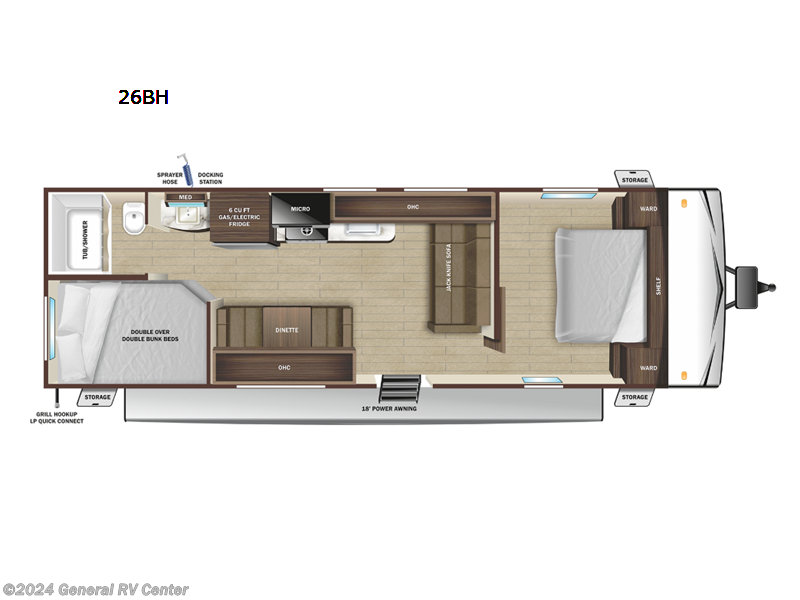 2024 Highland Ridge Open Range Conventional 26BH RV for Sale in Dover