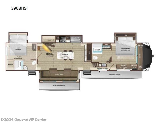 2024 Highland Ridge Open Range 3X 390BHS - New Fifth Wheel For Sale by General RV Center in Dover, Florida