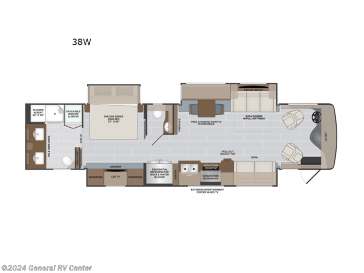 New 2024 Holiday Rambler Endeavor 38W available in Dover, Florida