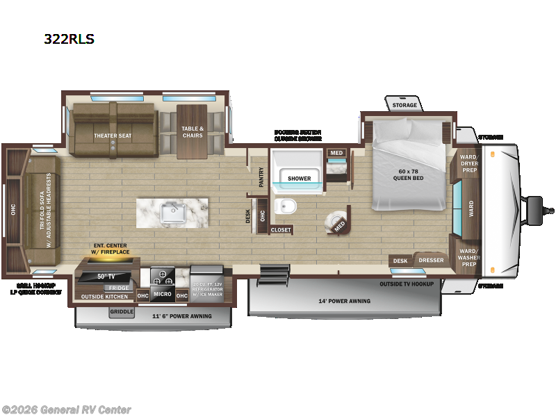 2025 Highland Ridge Open Range 322RLS RV for Sale in Dover, FL 33527