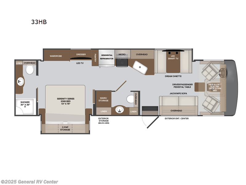 2025 Holiday Rambler Invicta 33HB RV for Sale in Dover, FL 33527